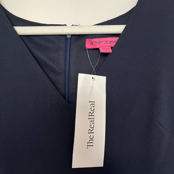 Betsey Johnson Black Sleeveless Midi Dress - Picture 4 of 6